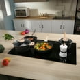 thumbnail image 1 of VEVOR 36 inch Electric Cooktop 5 Burners Ceramic Glass Stove Top Touch Control, 1 of 9
