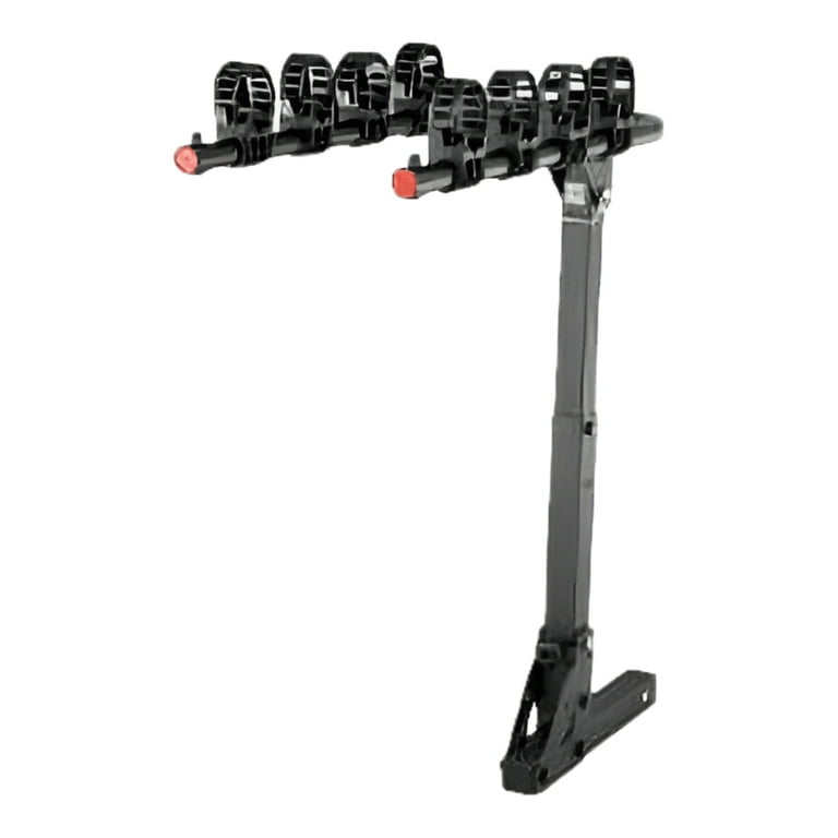 BENTISM 4 Bike Rack 150 LBS Heavy duty Steel Hitch Mount Folding Swing Down Bicycle Carrier for Car Truck SUV Walmart