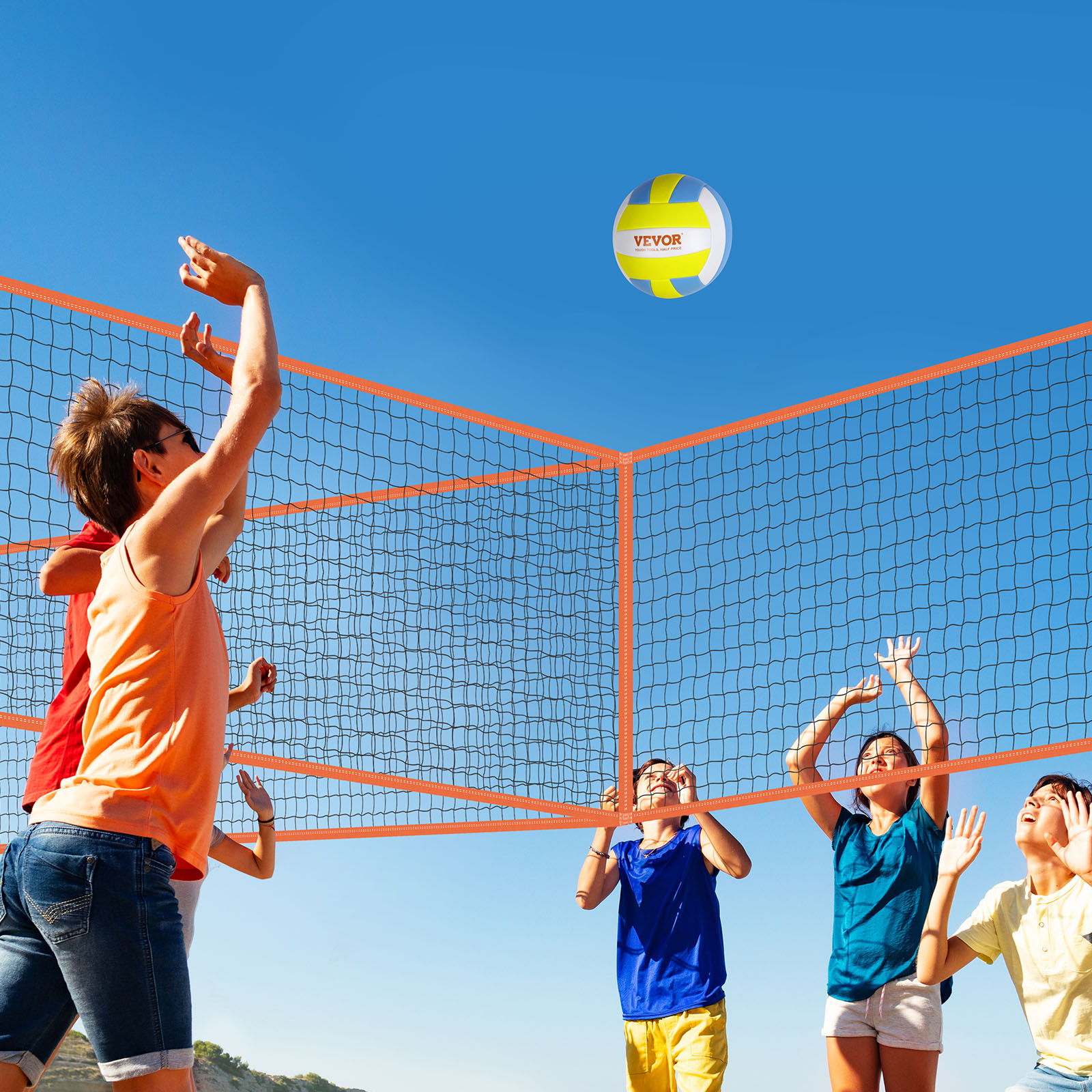 EastPoint Sports Matrix Ball 4 Way Volleyball Set