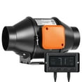 thumbnail image 1 of VEVOR 4 inch Inline Duct Fan HVAC Exhaust Blower Kit EC Variable Speed Control, 1 of 10