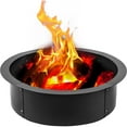 thumbnail image 1 of BENTISM 45" Round High-Temperature Paint Finish Steel Fire Pit, 1 of 10
