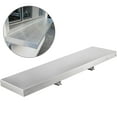 thumbnail image 1 of BENTISM 48 Inch Concession Shelf Stainless Steel Drop Down Folding Serving Food Shelf Stand Serving for Concession Trailer Serving Window, 1 of 9