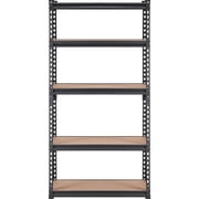 VEVOR 5 Tier Adjustable Heavy Duty Steel Shelving Unit, 12"D x 30"W x 60"H Garage Storage Rack 2000 lbs Load