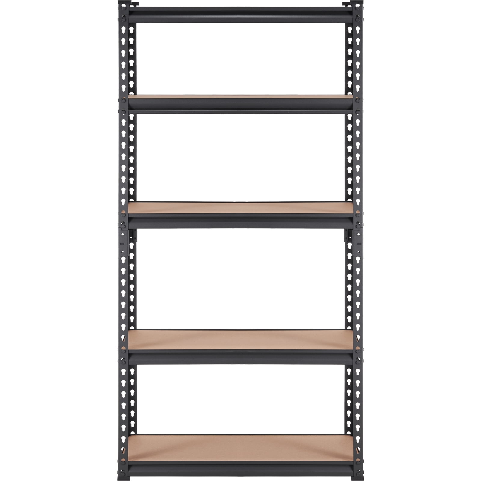VEVOR 5 Tier Adjustable Heavy Duty Steel Shelving Unit, 12"D x 30"W x 60"H Garage Storage Rack 2000 lbs Load