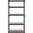 thumbnail image 1 of VEVOR 5 Tier Adjustable Heavy Duty Steel Shelving Unit, 12"D x 30"W x 60"H Garage Storage Rack 2000 lbs Load, 1 of 9