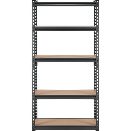 VEVOR 5 Tier Adjustable Heavy Duty Steel Shelving Unit, 12"D x 30"W x 60"H Garage Storage Rack 2000 lbs Load