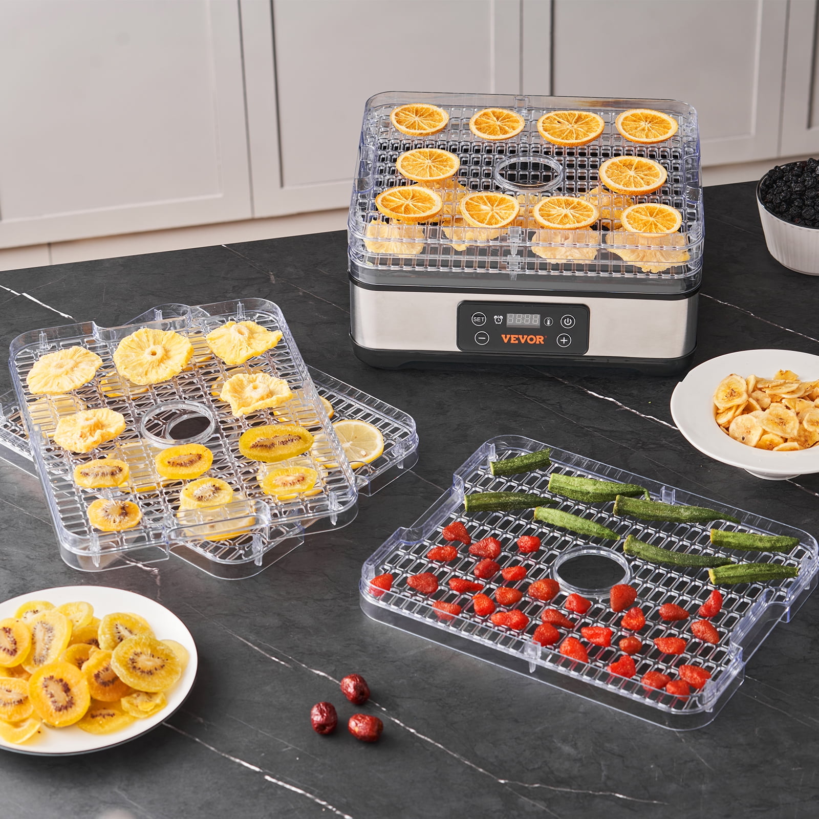 THE BEAST™ – 8 Layer Stainless Steel Food & Fruit Dehydrator, by Denal –  Denali Canning