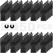 VEVOR 50PCS Oscillating Saw Blades, Universal Quick Release Oscillating Saw Blades, Multitool Tool Blades for Wood Plastic Aluminum, Fit Dewalt Bosch Milwaukee Hitachi Chicago Craftsman
