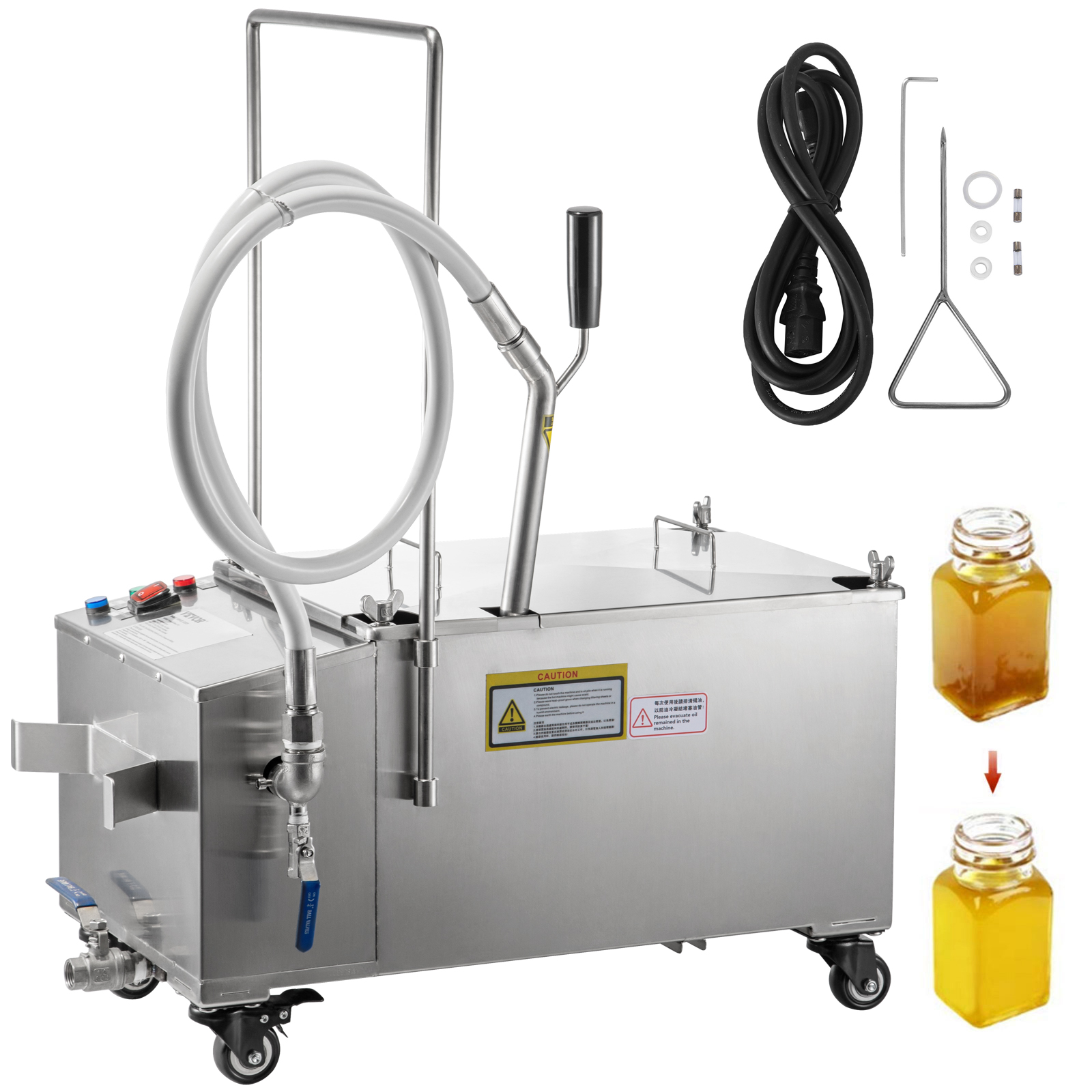 Farberware 3Liter Filter Fryer, Stainless Steel