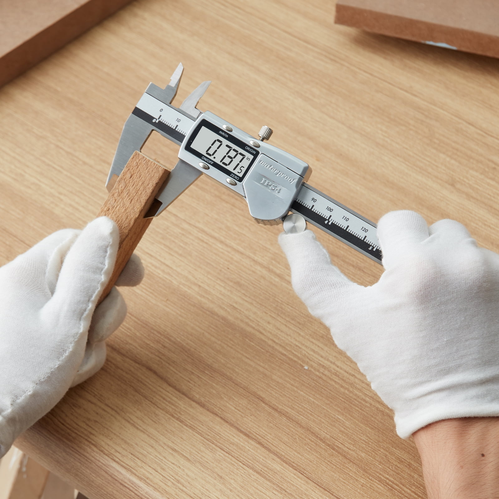 BENTISM 6”150mm Digital Caliper Vernier Micrometer Ruler ABS Zero