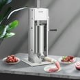 thumbnail image 1 of BENTISM 8lbs/5L  Vertical Commercial Home Sausage Stuffer 2 Speed Stainless Meat Press, 1 of 9