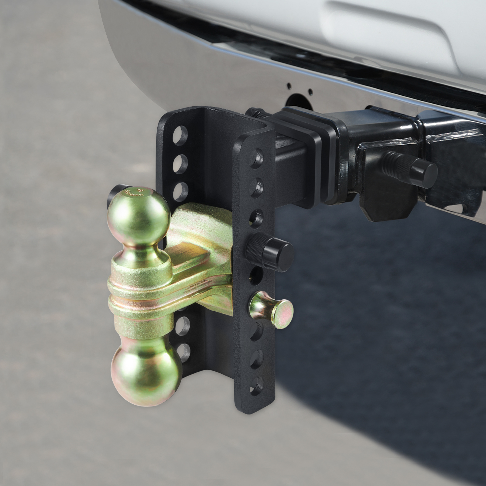 FulTyme RV 1040 Adjustable TriBall Trailer Hitch with 4.79" Drop