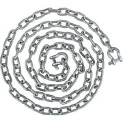 BENTISM Anchor Chain Boat Anchor Chain Galvanized Chain 10'x 5/16" Two Shackles