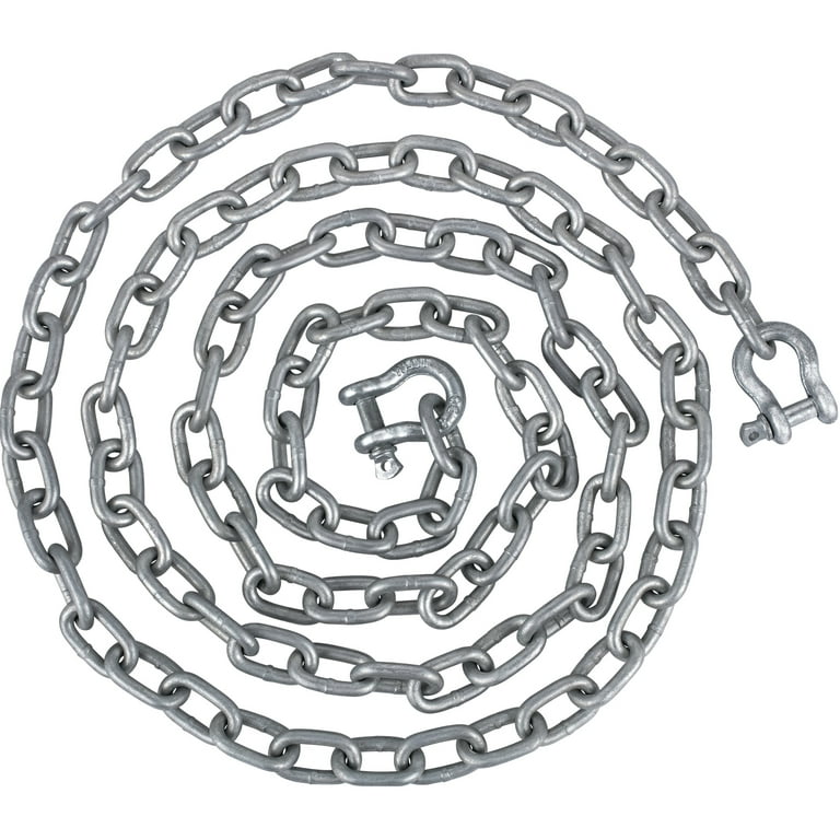 VEVOR Anchor Chain Boat Anchor Chain Galvanized Chain 10'x 5/16