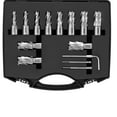 BENTISM Annular Cutter Set 13 Pcs, Weldon Shank Mag Drill Bits, Cutting Depth 1", 7/16" to 11/