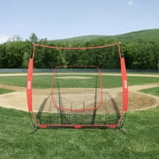 BENTISM Baseball Softball Practice Net 7x7 ft Hitting Batting Training Net for Baseball Softball Catching or Throwing with Carry Bag