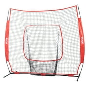 BENTISM Baseball Softball Practice Net 7x7 ft Hitting Batting Training Net for Baseball Softball Catching or Throwing with Carry Bag
