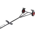 thumbnail image 1 of VEVOR Boat Trailer Hand Dolly, 420lbs Load Capacity, 96''-116'' Adjustable Length, 16'' Pneumatic Tires & Nonslip Support Bracket，Carbon Steel Trailer for Moving Kayak Motorboat Fishing Boat, 1 of 10