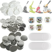 BENTISM Button Maker Machine Badge Pin Machine 3 75 MM 100 Free Parts Press Kit