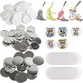 BENTISM Button Maker Machine Badge Pin Machine 3" 75 MM 100 Free Parts Press Kit
