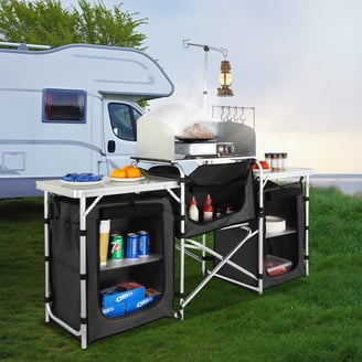 Coleman Pack-Away Folding Camp Kitchen, 56.7 x 21.3 x 66.1 in