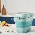 BENTISM Collapsible Dog Food Storage Container 50 lbs Pet Food Storage
