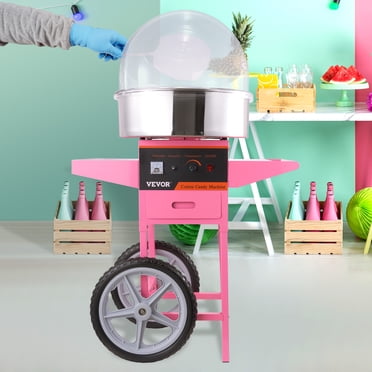 Electric Cotton Candy Machine - Commercial Floss Maker For Parties, Carnivals, Events