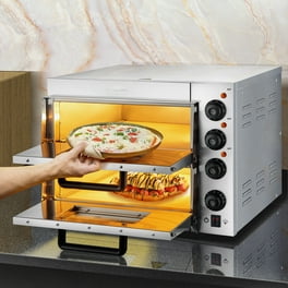 Elite Gourmet Double French Door Toaster Oven fits 12 Pizza