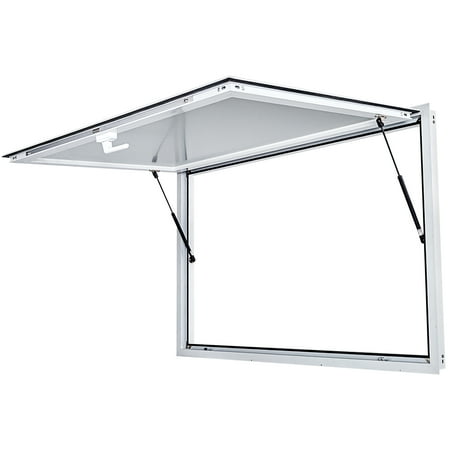 BENTISM Concession Stand Window, Concession Windows, 60 x 36 Inches, with Awning Cover
