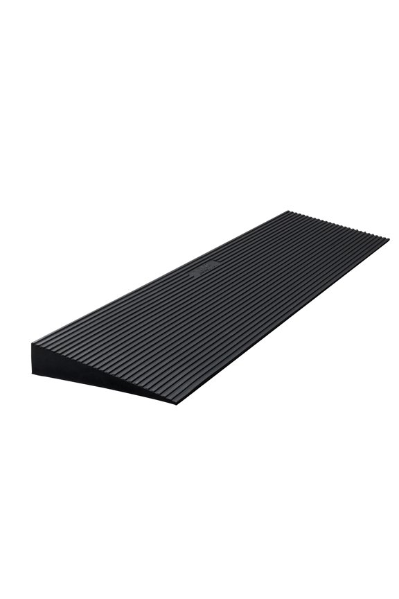 Cuttable Threshold Ramp Rubber Wheelchair Ramp Solid 1.2" Rise 35.4" Wide