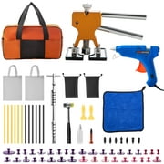 BENTISM Dent Repair Kit, Auto Body Repair Tool Kit, Dent Lifter Bridge Dent Puller Kit with Line Board Bag for All Car Dents and Hail Damage Removal