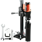 BENTISM Diamond Core Drill Concrete Machine, 8" Wet&Dry Concrete Core Drill Rig with Stand 2500W, 750RPM Speed & 1-1/4" 5/8" Thread & Lifting Handle, 8" Drilling Diameter for Concrete Brick