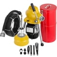 thumbnail image 1 of VEVOR Drain Cleaning Machine, Electric Cleaner Machine fit 3/4 to 5 Inch Pipes with 2 cables, 400W Electric Drain Auger Portable with 8 Cutters Drain Cleaning Machine Plumbing Too, 1 of 9