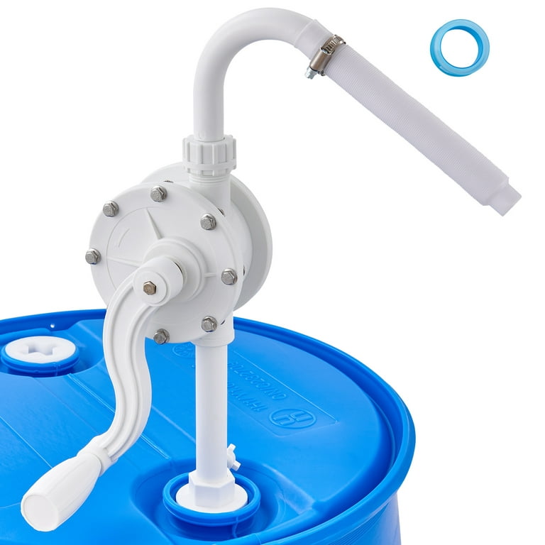 BENTISM Drum Rotary Barrel Pump Hand Crank Water Transfer Pump 5