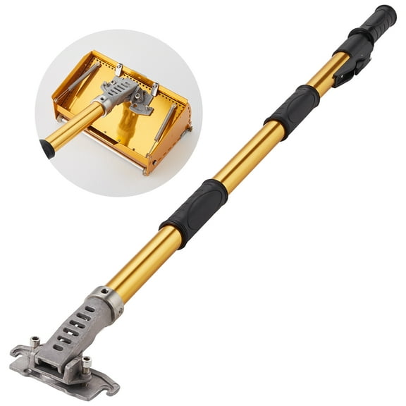 BENTISM Drywall Flat Box Handle Flat Finishing Handle 40''-64'' Extendable Paint