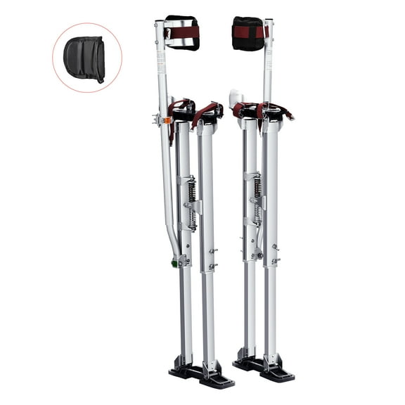 VEVOR Drywall Stilts Aluminum Tool Stilts 36''-50'' Adjustable Painting Taping
