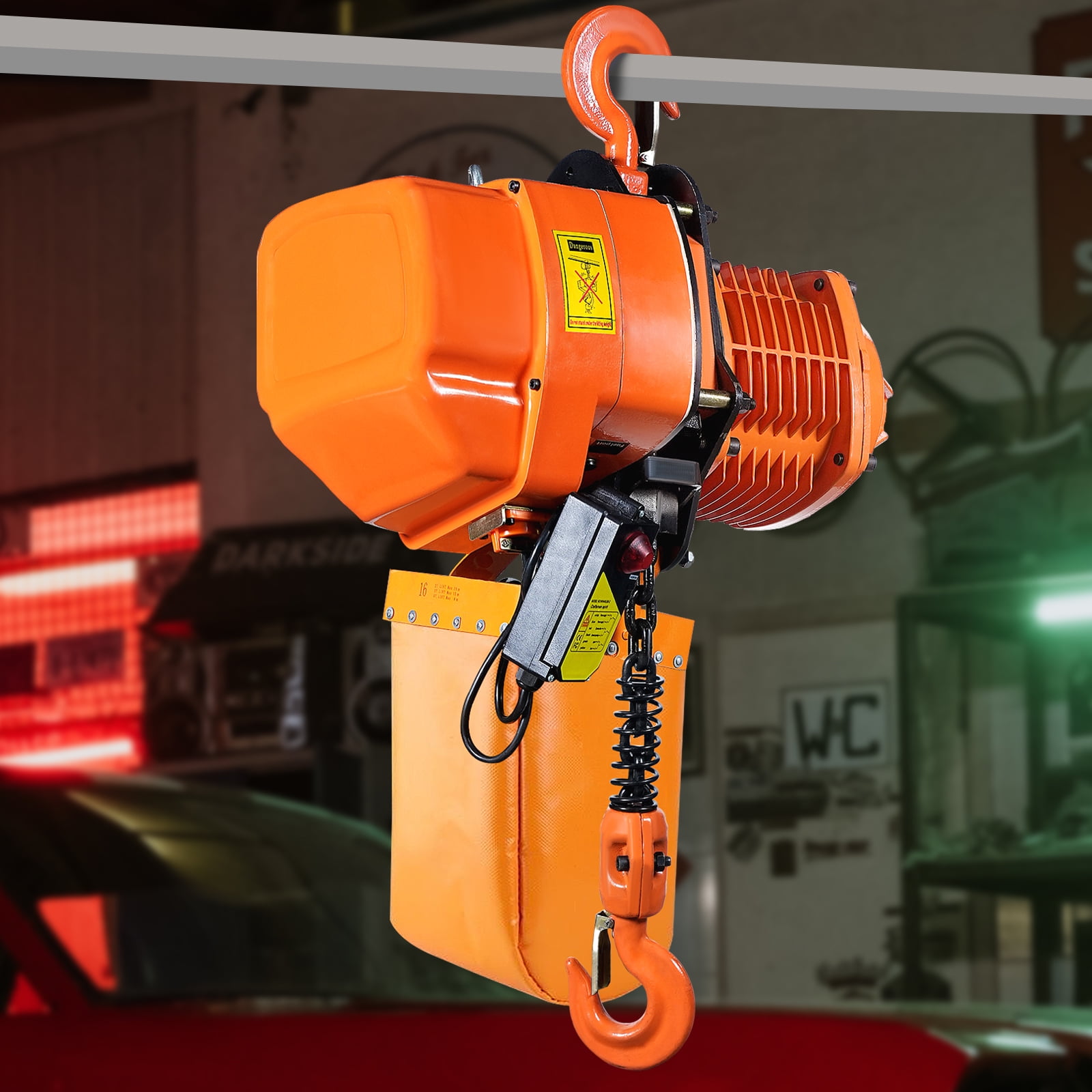 BENTISM Electric Chain Hoist Three Phase Crane Hoist 4400 lb 2 ton Load