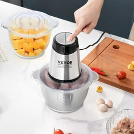Anthter CY-367 Food Processor & Vegetable Chopper for Slicing, Shredding,  Chopping, Dough and Purees, 7 Processor Cups, 600W,Stainless Steel