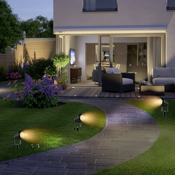 BENTISM Electric LED Landscape and Walkway Light (12 Pack)