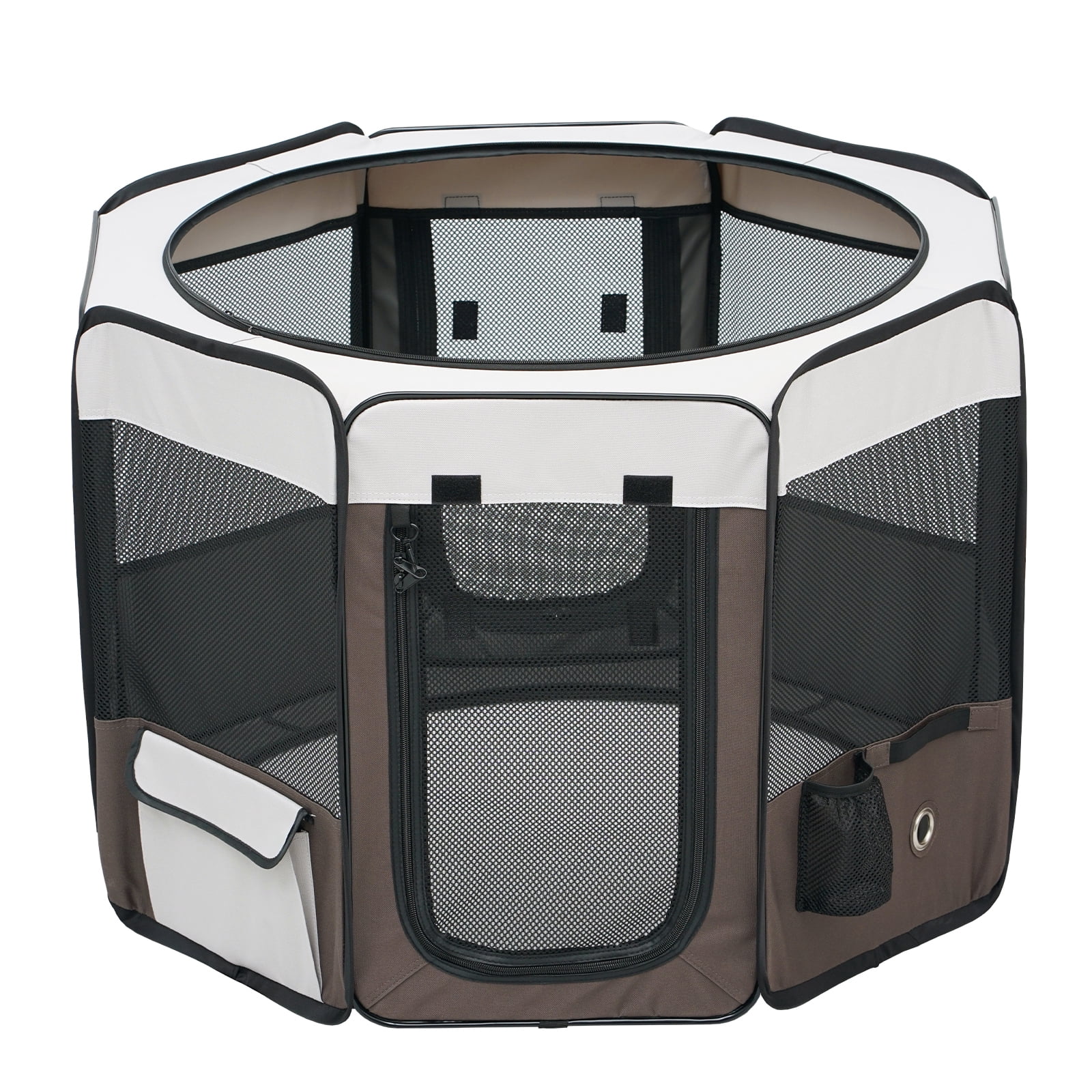 VEVOR Foldable Pet Playpen 36 inch Portable Dog Playpen Crate Kennel for Cat