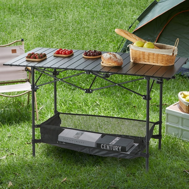 Camping table in a bag best sale