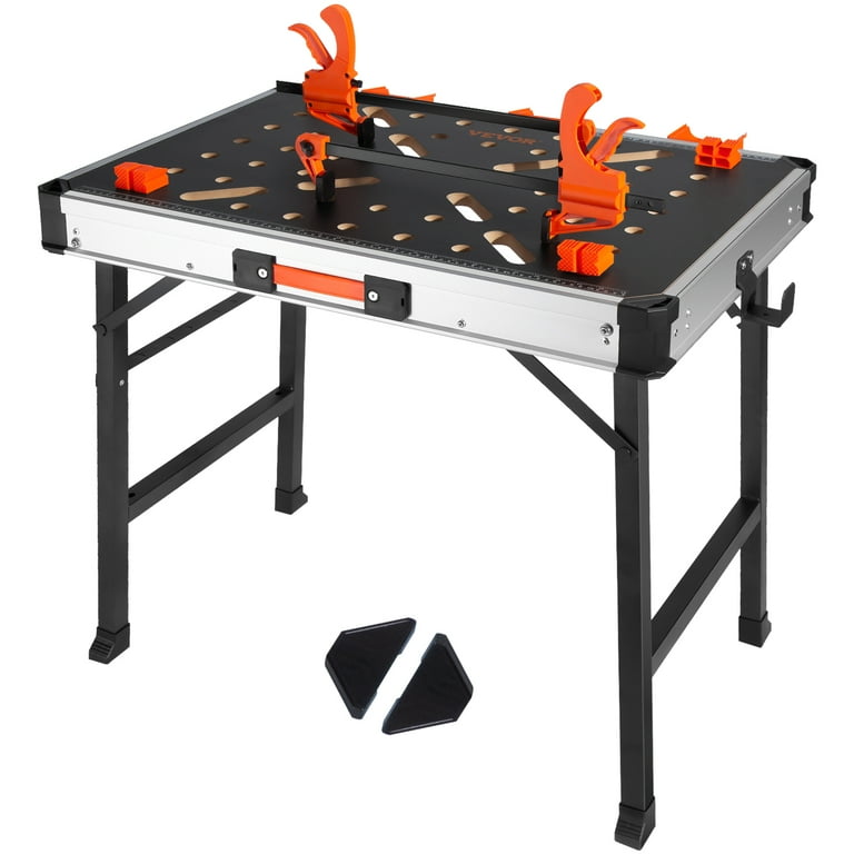 BENTISM Folding Work Table Workbench Sawhorse 1000 lbs Load