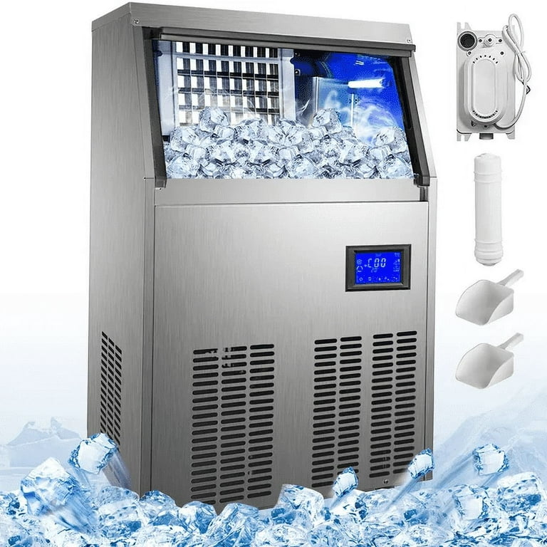 Summit BIM100 Icemaker - 100 lb Ice Capacity, Black, Commercial