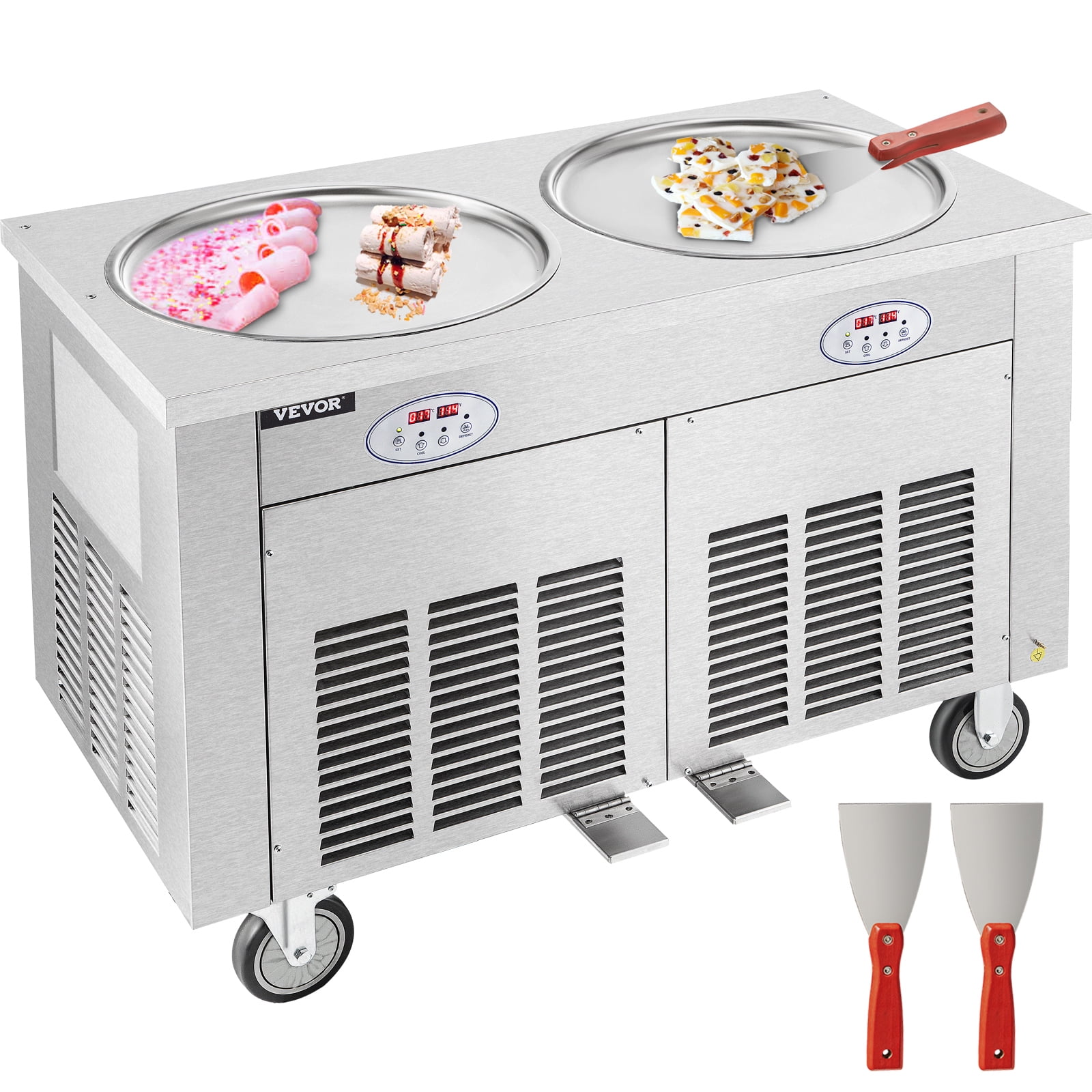 Hot sale most popular fried square ice cream roll machine for sale