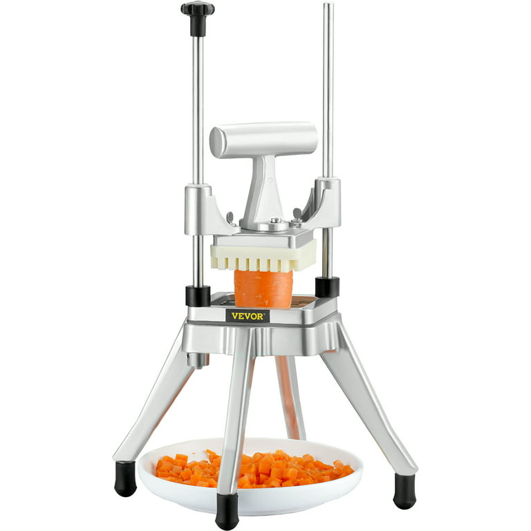 BENTISM Commercial Chopper Commercial Vegetable Dicer 1/4-Inch Commercial  Food Chopper 