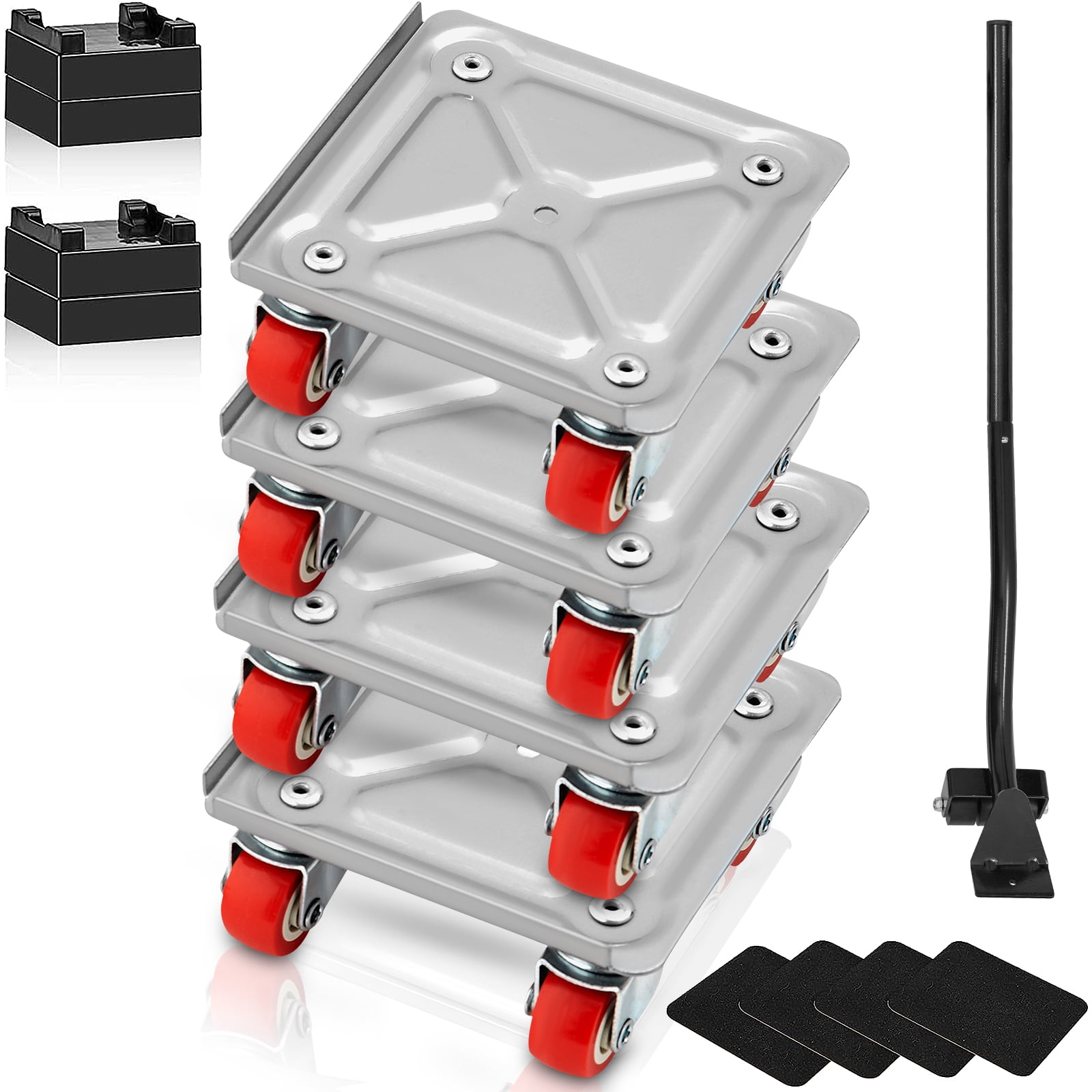 BENTISM Furniture Dolly, Furniture Moving Dollies with 360° PP Swivel