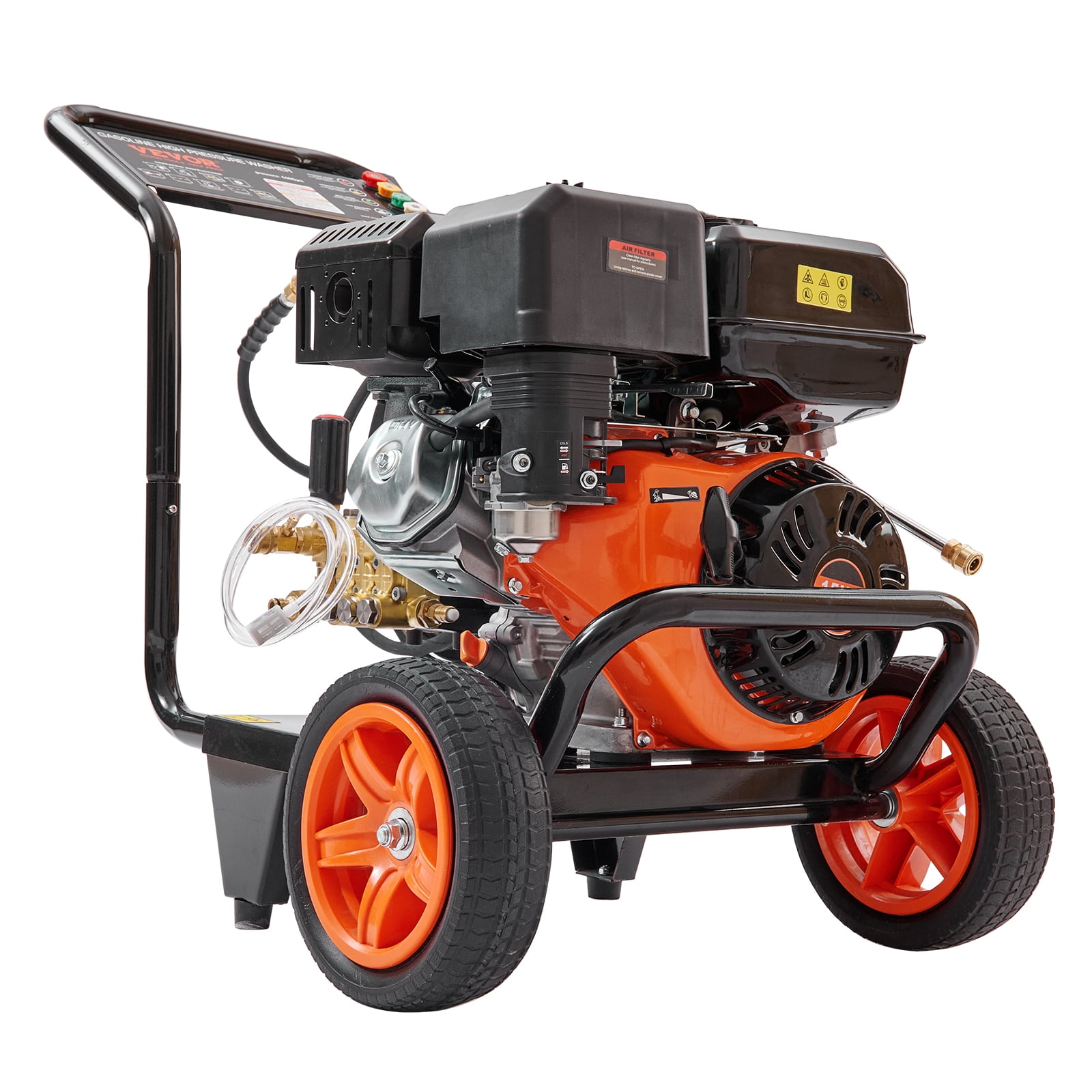 Pressure ready 3400 psi 2.5 gpm 2024 cold water gas powered pressure washer