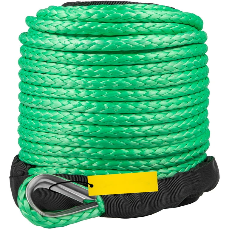 【30％OFF】 BENTISM Green X100FT Inch 5/16 Line Winch Synthetic TowingProducts&Winches