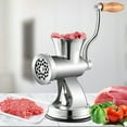 thumbnail image 1 of VEVOR Hand Operated Meat Grinder Manual Meat Grinder 304 stainless Steel Multi, 1 of 10