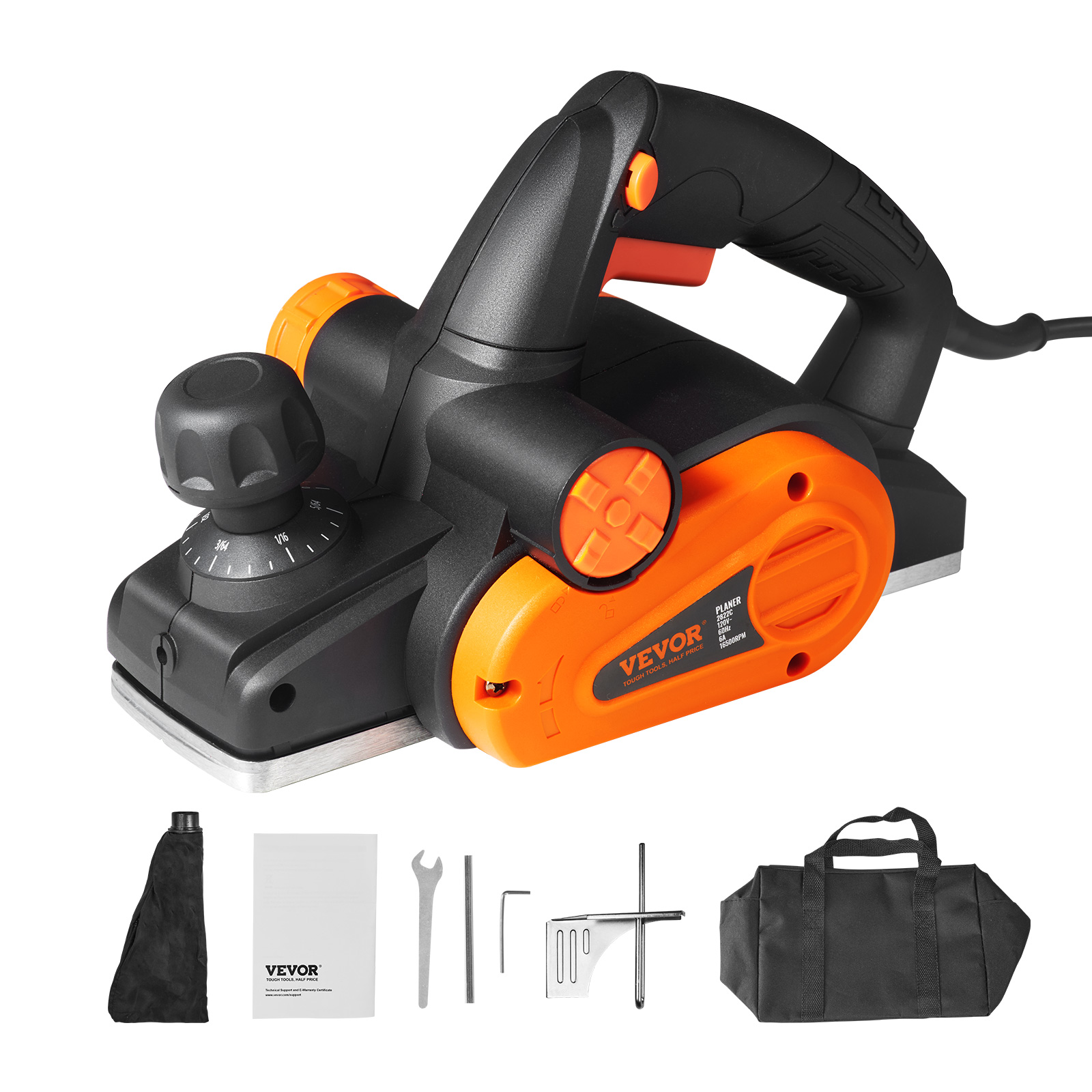 WEN 31/4" 6 Amp Electric Hand Planer, 6530